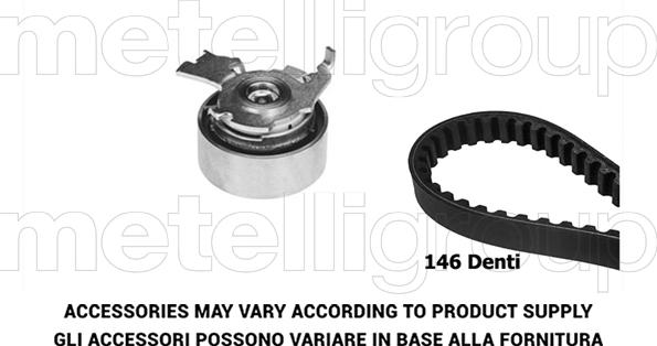 Metelli 29-0382 - Hammashihnasarja inparts.fi