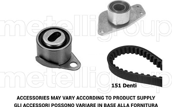 Metelli 29-0333 - Hammashihnasarja inparts.fi