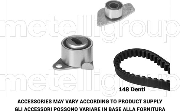 Metelli 29-0378 - Hammashihnasarja inparts.fi