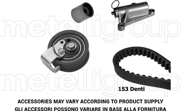 Metelli 29-0372 - Hammashihnasarja inparts.fi