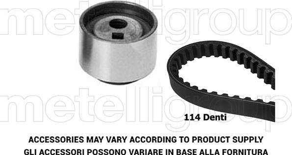 Metelli 29-0244 - Hammashihnasarja inparts.fi