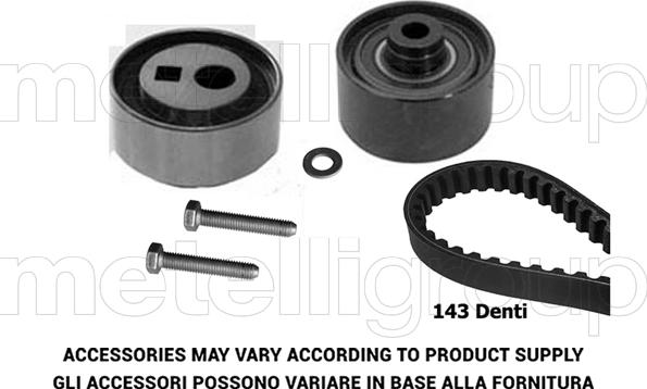 Metelli 29-0241 - Hammashihnasarja inparts.fi