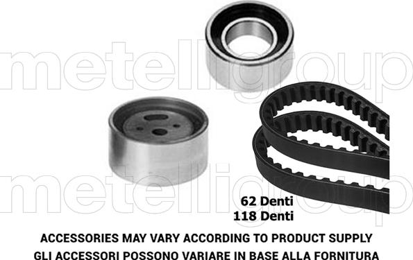 Metelli 29-0242 - Hammashihnasarja inparts.fi