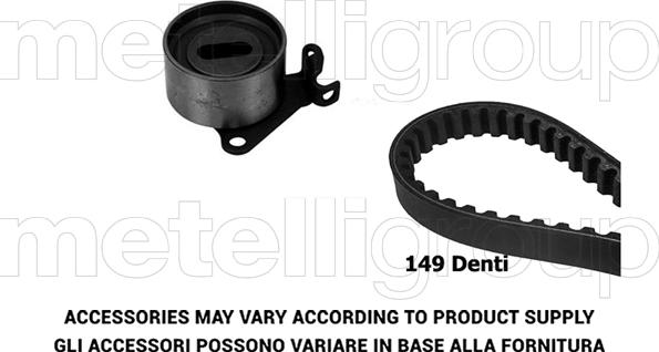 Metelli 29-0268 - Hammashihnasarja inparts.fi