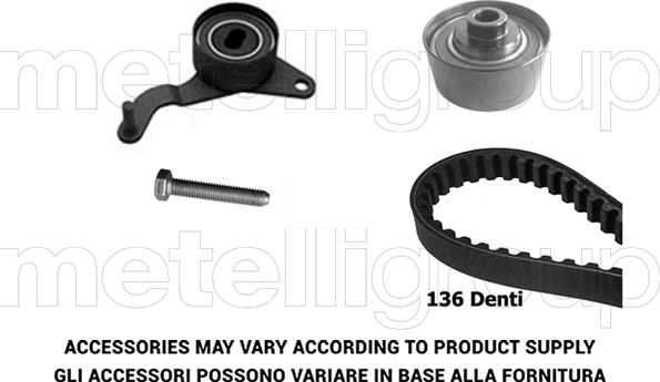 Metelli 29-0207 - Hammashihnasarja inparts.fi