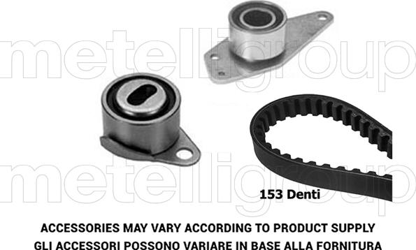 Metelli 29-0219 - Hammashihnasarja inparts.fi