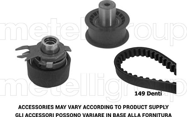 Metelli 29-0217 - Hammashihnasarja inparts.fi