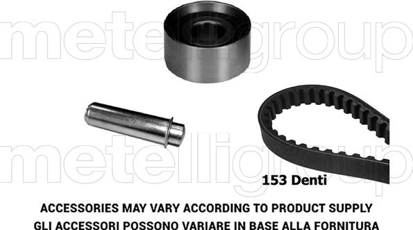 Metelli 29-0289 - Hammashihnasarja inparts.fi