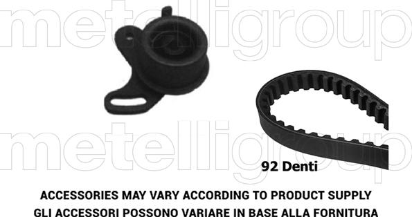 Metelli 29-0281 - Hammashihnasarja inparts.fi