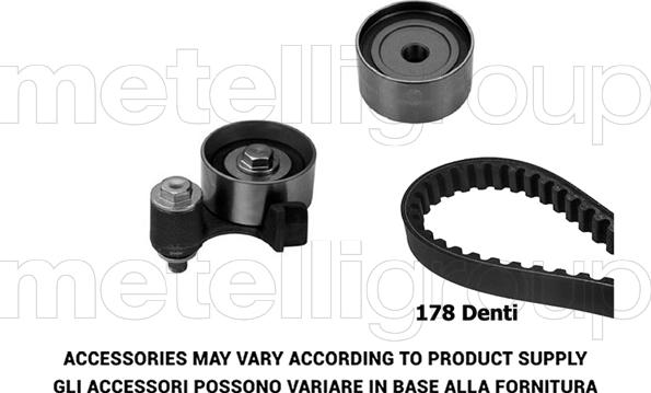 Metelli 29-0287 - Hammashihnasarja inparts.fi