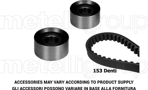 Metelli 29-0230 - Hammashihnasarja inparts.fi