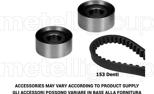 Metelli 29-0231 - Hammashihnasarja inparts.fi