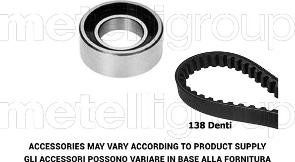 Metelli 29-0224 - Hammashihnasarja inparts.fi