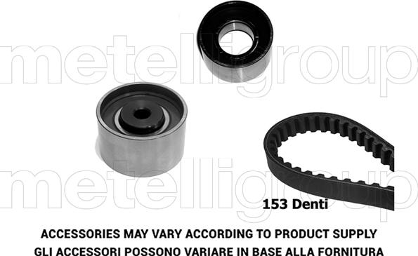 Metelli 29-0275 - Hammashihnasarja inparts.fi