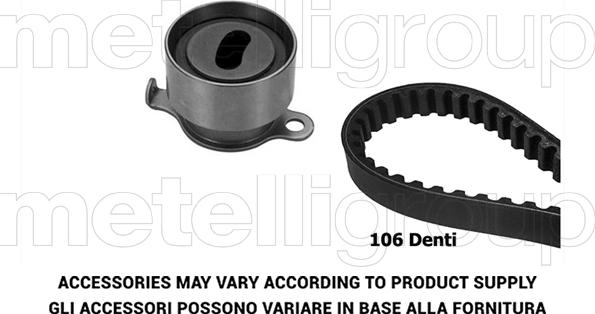 Metelli 29-0271 - Hammashihnasarja inparts.fi