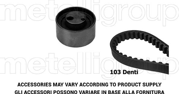 Metelli 29-0278 - Hammashihnasarja inparts.fi