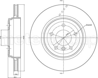 Metelli 23-0519C - Jarrulevy inparts.fi