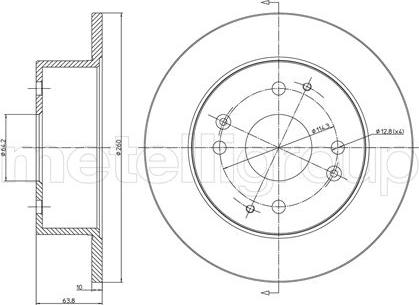 Brembo 08.5803.21 - Jarrulevy inparts.fi