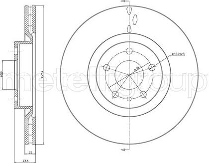 Metelli 23-0183C - Jarrulevy inparts.fi