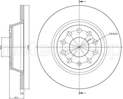 Kawe 38595 - Jarrulevy inparts.fi