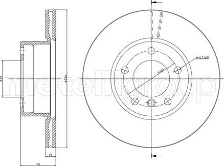 Metelli 23-0396C - Jarrulevy inparts.fi