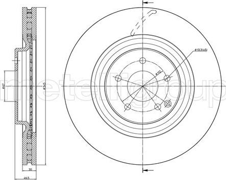 Metelli 23-1493C - Jarrulevy inparts.fi