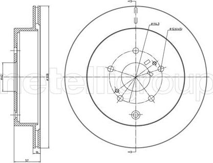 Metelli 23-1639C - Jarrulevy inparts.fi