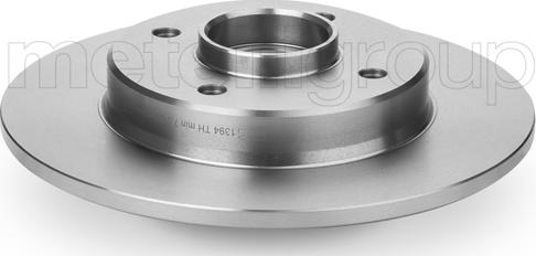 Metelli 23-1394 - Jarrulevy inparts.fi