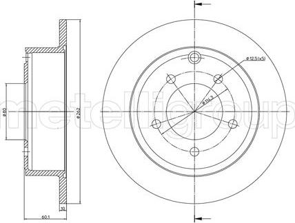 Metelli 23-1346C - Jarrulevy inparts.fi