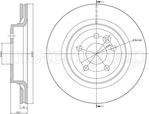 Metelli 23-1273C - Jarrulevy inparts.fi