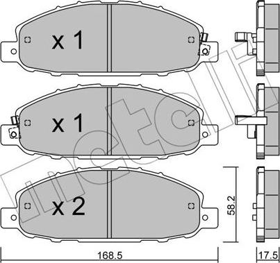 Metelli 22-0904-0 - Jarrupala, levyjarru inparts.fi