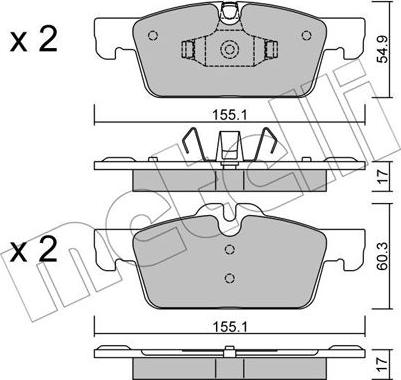 Metelli 22-0916-0 - Jarrupala, levyjarru inparts.fi