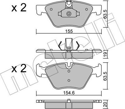 Metelli 22-0917-0 - Öljynsuodatin inparts.fi