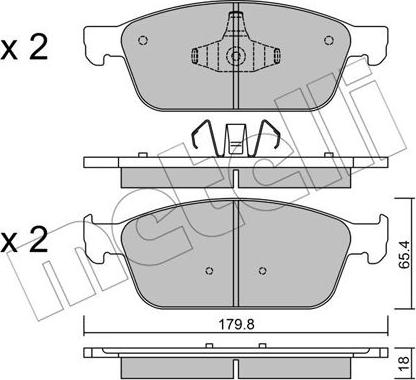 Metelli 22-0989-0 - Öljynsuodatin inparts.fi