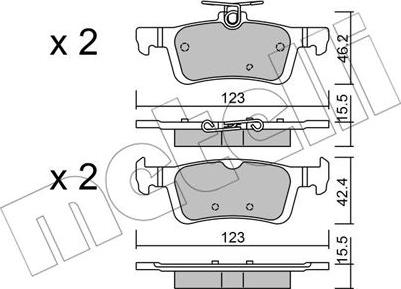 Metelli 22-0986-0 - Öljynsuodatin inparts.fi