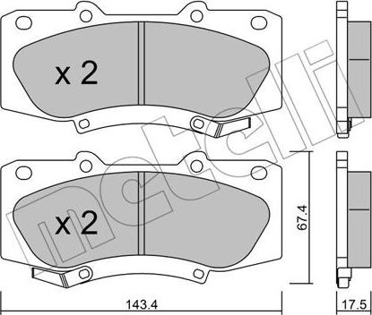 Metelli 22-0937-0 - Öljynsuodatin inparts.fi