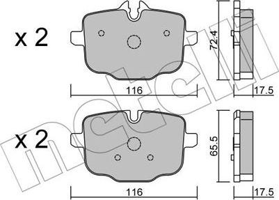 Metelli 22-0921-0 - Jarrupala, levyjarru inparts.fi