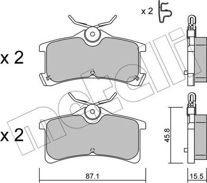 Metelli 22-0449-0 - Jarrupala, levyjarru inparts.fi