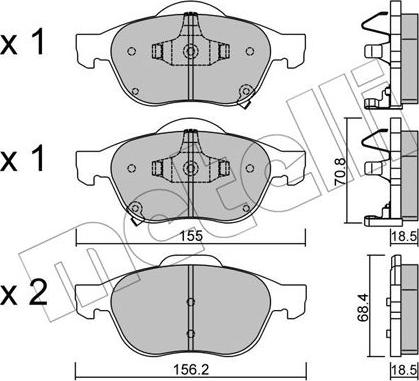 Metelli 22-0448-0 - Jarrupala, levyjarru inparts.fi