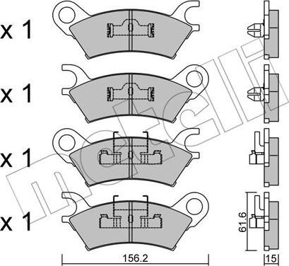 Metelli 22-0469-0 - Jarrupala, levyjarru inparts.fi