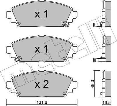 Metelli 22-0463-0 - Jarrupala, levyjarru inparts.fi