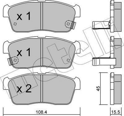 Metelli 22-0415-0 - Öljynsuodatin inparts.fi