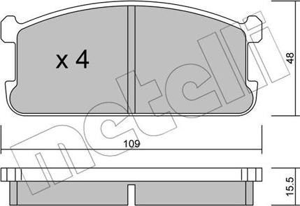 Metelli 22-0480-0 - Jarrupala, levyjarru inparts.fi