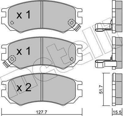 Metelli 22-0488-0 - Jarrupala, levyjarru inparts.fi