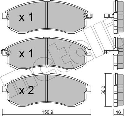 Metelli 22-0482-0 - Jarrupala, levyjarru inparts.fi