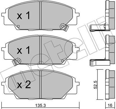 Metelli 22-0435-0 - Jarrupala, levyjarru inparts.fi