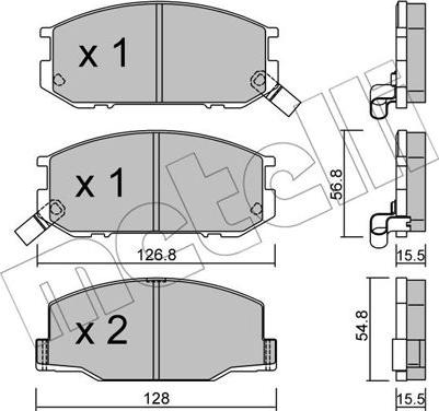 Metelli 22-0425-0 - Jarrupala, levyjarru inparts.fi