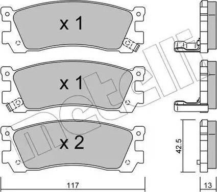 Metelli 22-0474-0 - Jarrupala, levyjarru inparts.fi