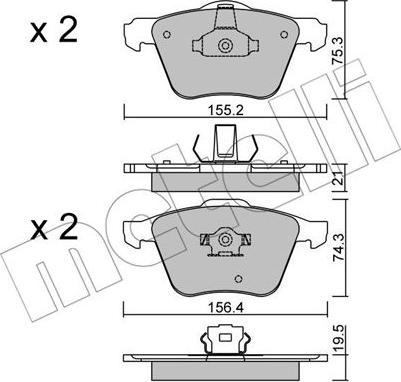 Metelli 22-0599-0 - Öljynsuodatin inparts.fi