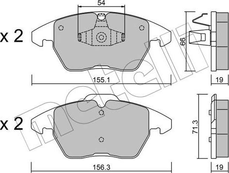 Metelli 22-0548-1 - Öljynsuodatin inparts.fi